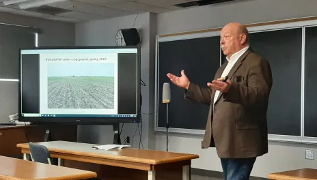 Dave Franzen, former NDSU Extension soil specialist and professor, is sharing over 50 years of soil expertise in his new book. 