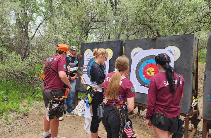 Outdoor archery contest