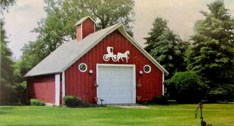 red farm shed