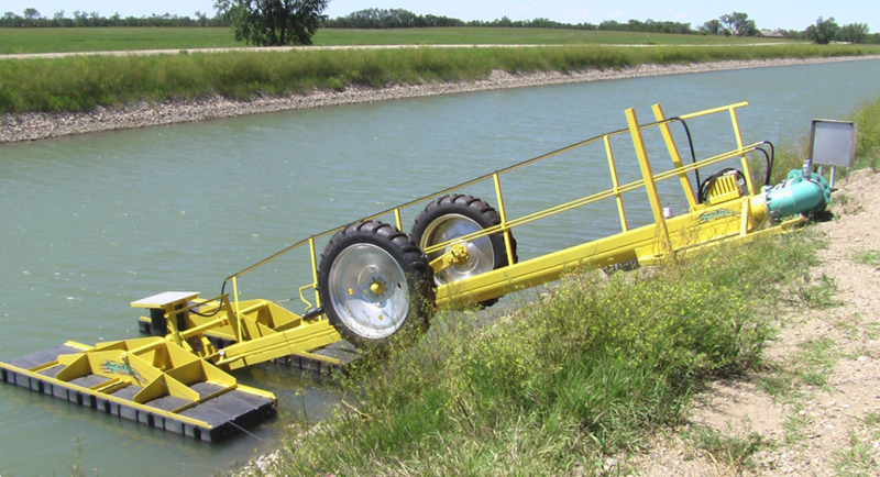 floating irrigation pump