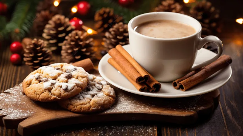 coffee cookies cinnamon