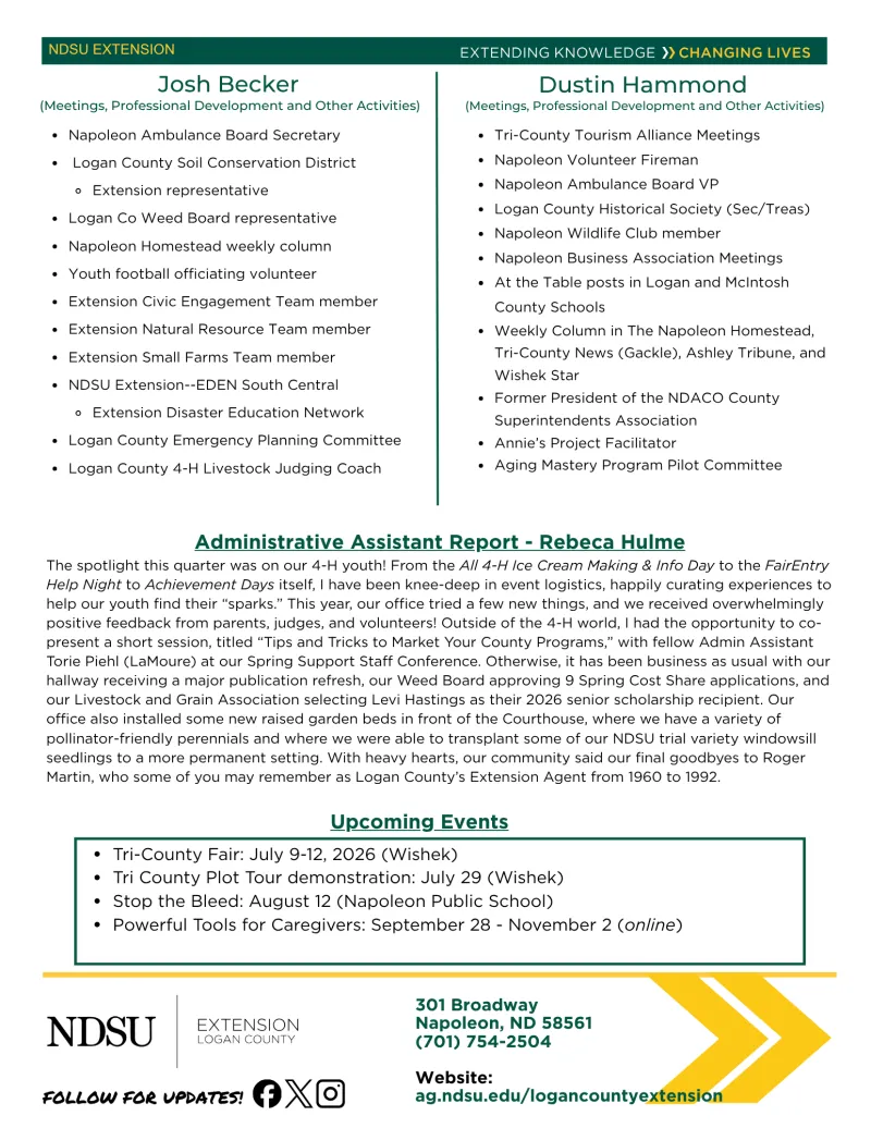 Logan County 2nd Quarter Narrative 2026 page 4