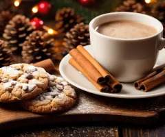 coffee cookies cinnamon