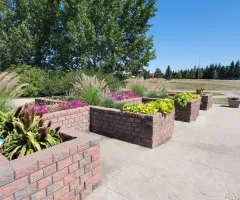 Adaptive garden at NDSU Gardens