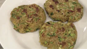 Zucchini “Crab” Cakes (Shellfish-free)