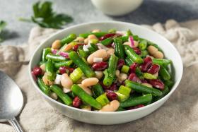 Three-Bean Salad With Ginger Dressing