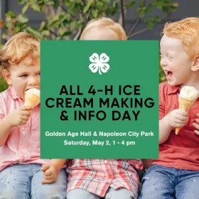 All 4-H Ice Cream Making & Info Day