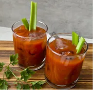 Bloody Mary non-alcoholic drink
