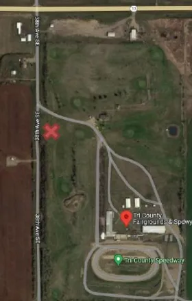 Aerial Map of the Tri-County Fair Grounds