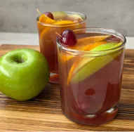 Photo of a Sangria non-alcoholic drink