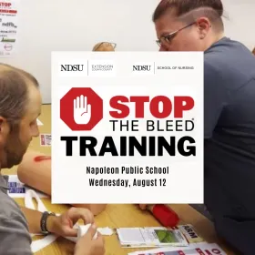 Stop the Bleed at Napoleon Public School - Button