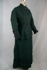 Milan & Donna Alby - Green Cotton Dress (1885)