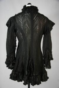 Mary Corwin Herring - Black Opera Jacket (1880s)