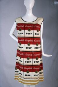 Joan Teichmann - Campbell's Soup Paper Dress (1967)