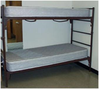Metal Bunk Bed With Desk