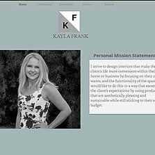 Kayla Frank portfolio.  Click to view website.