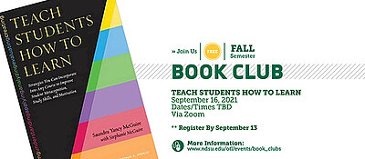 Teach Students to Learn Book Club image