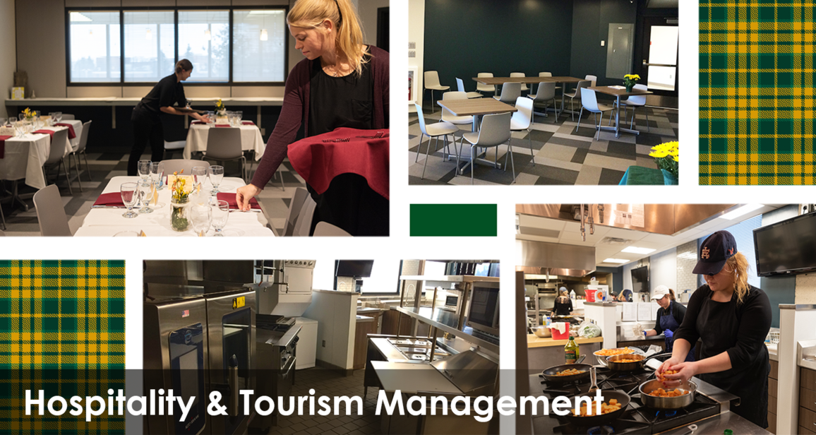 Hospitality and Tourism Management photo collage