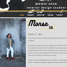 Monserrat Sosa Bustamante portfolio.  Click to view website.