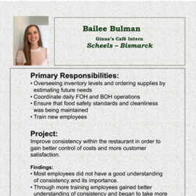 Click to view Bailee Bulman internship poster