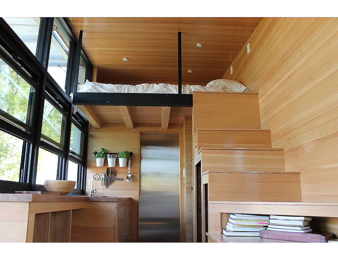  Architects  find big satisfaction in tiny  house  NDSU News 