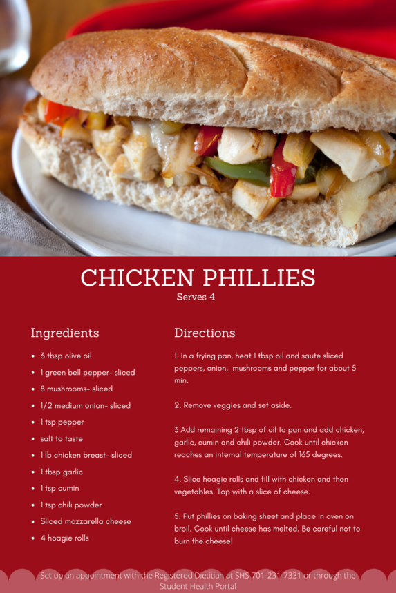 Chicken Phillies recipe