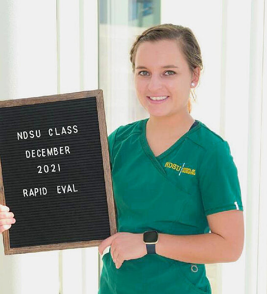 NDSU Nursing At Sanford Health Names Outstanding Graduate For December 
