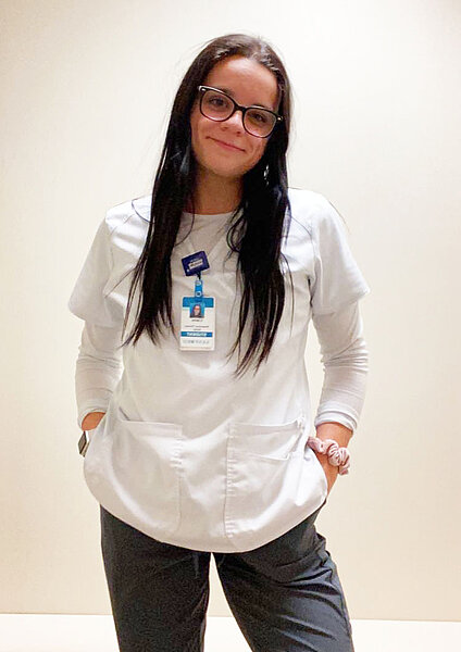Photo of NDSU respiratory care student Claire Grundman