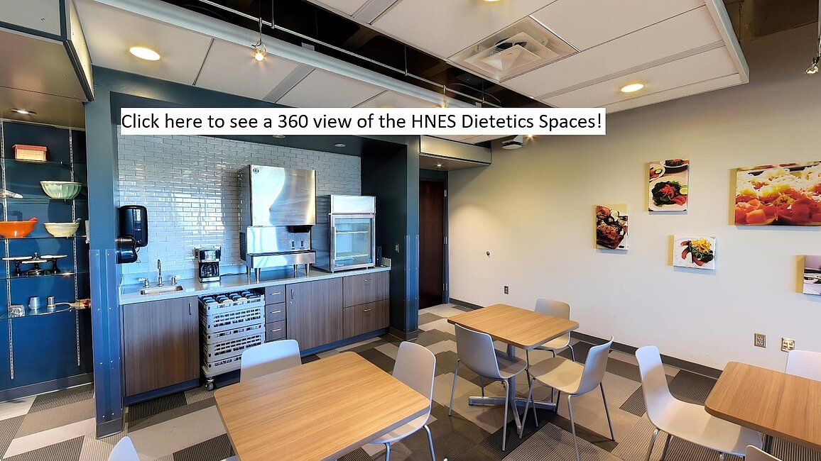 click here to see a 360 view of the HNES dietetic spaces