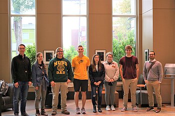 Photo of Mancur Olson Scholars in Barry Hall