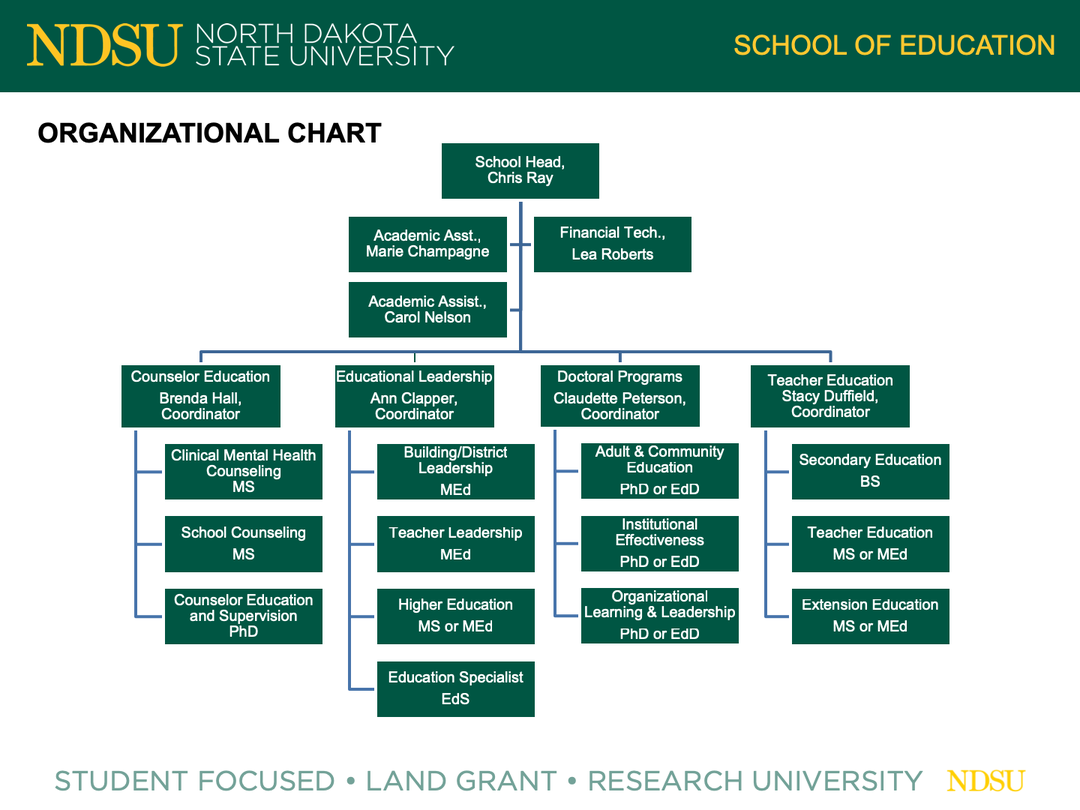 Community Mental Health Organizational Chart