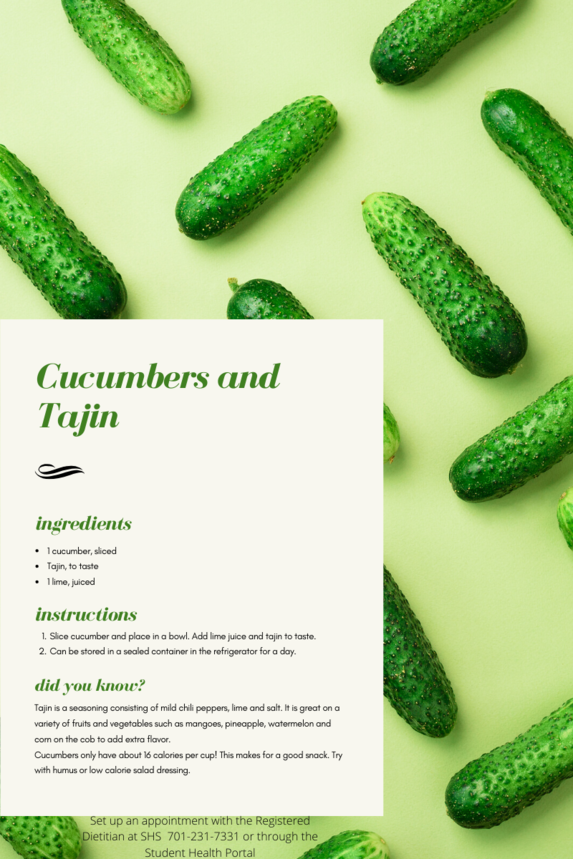 Cucumbers and Tajin