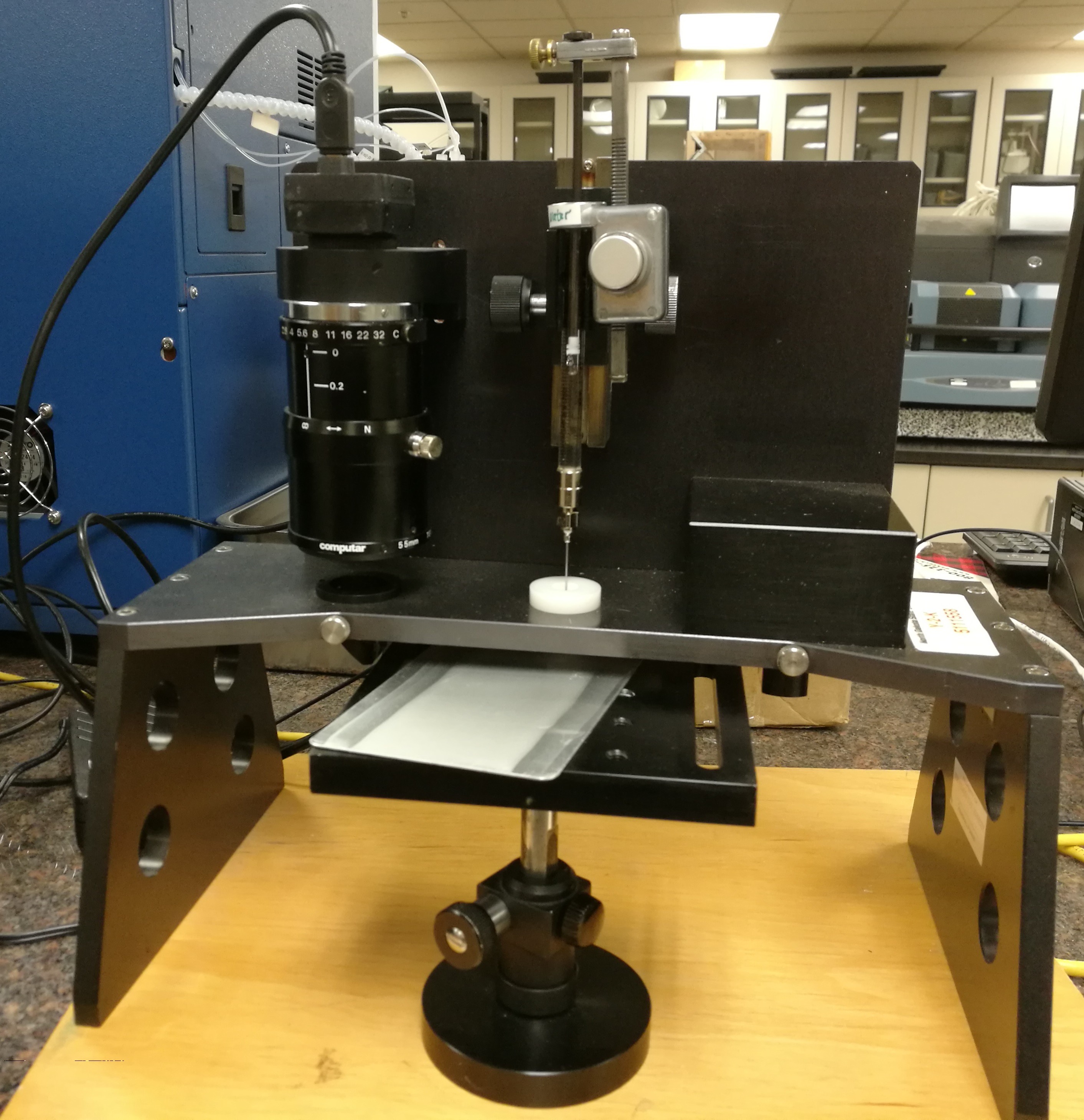 Contact Angle/Surface Tension Analyzer Coatings and Polymeric