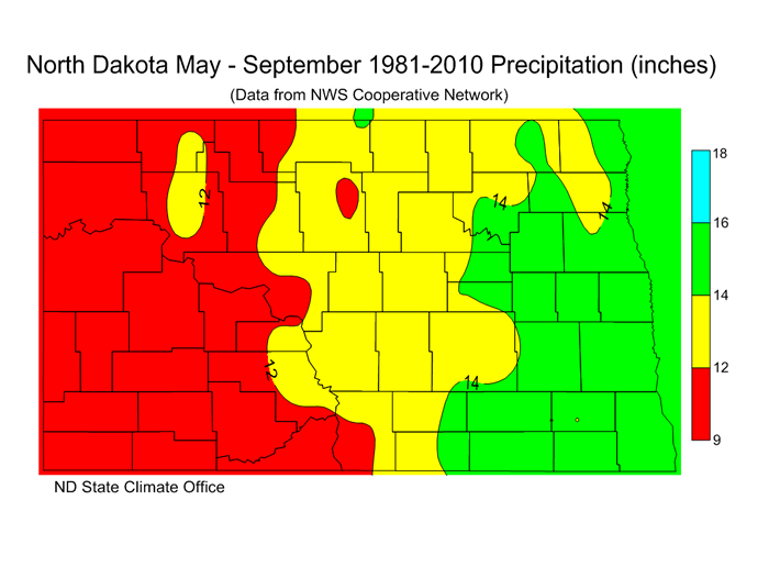 Precipitation North Dakota State Climate Office NDSU