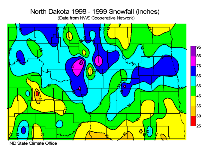 19981999 North Dakota State Climate Office NDSU