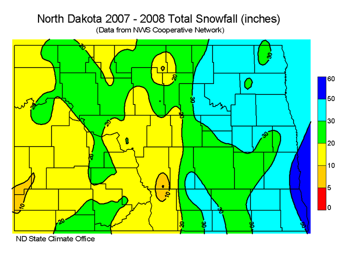20072008 North Dakota State Climate Office NDSU