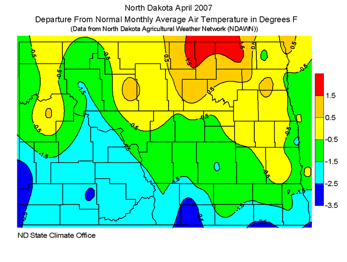2007 North Dakota State Climate Office NDSU
