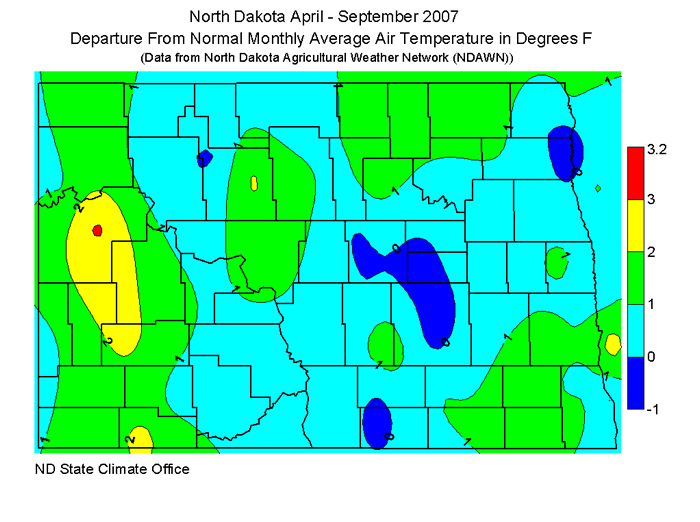 2007 North Dakota State Climate Office NDSU