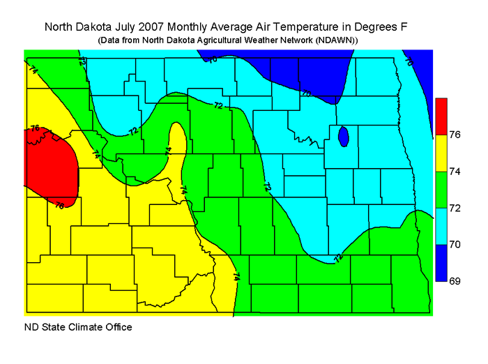 2007 North Dakota State Climate Office NDSU