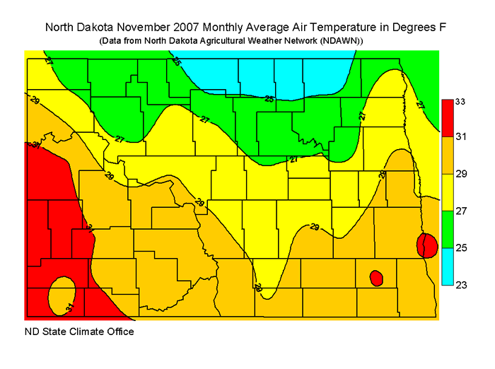 2007 North Dakota State Climate Office NDSU