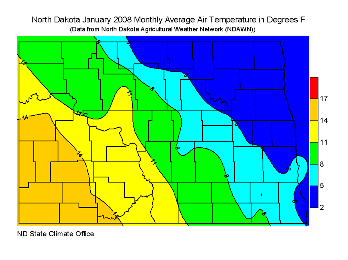 2008 North Dakota State Climate Office NDSU