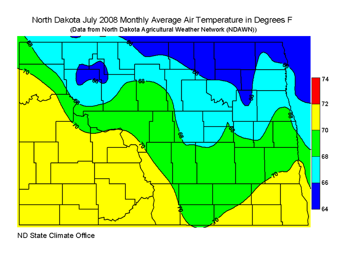2008 North Dakota State Climate Office NDSU