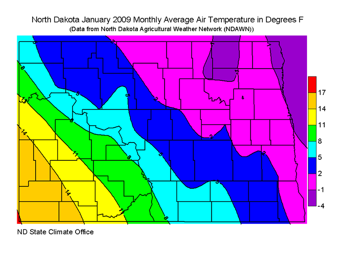 2009 North Dakota State Climate Office NDSU
