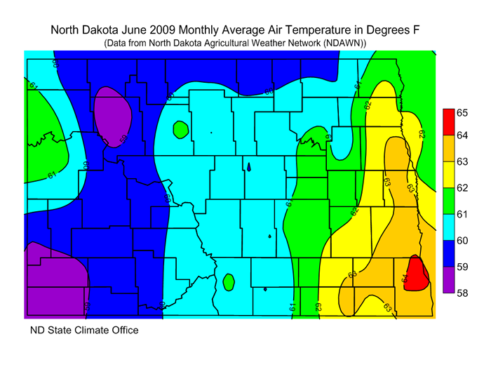 2009 North Dakota State Climate Office NDSU