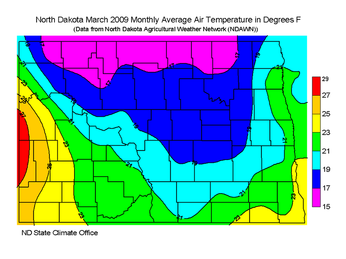 2009 North Dakota State Climate Office NDSU