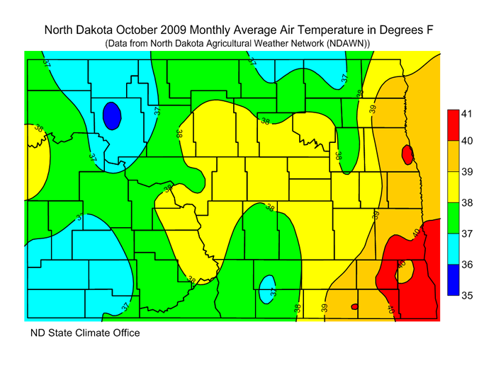 2009 North Dakota State Climate Office NDSU
