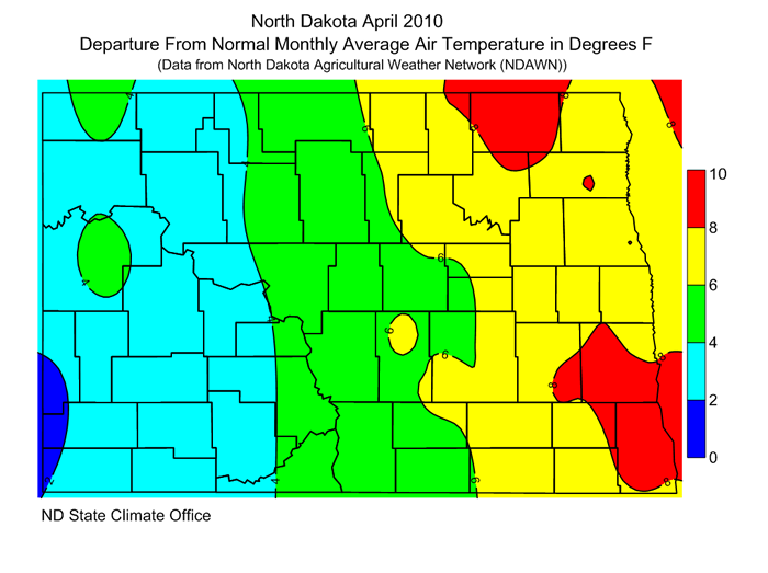 2010 North Dakota State Climate Office NDSU