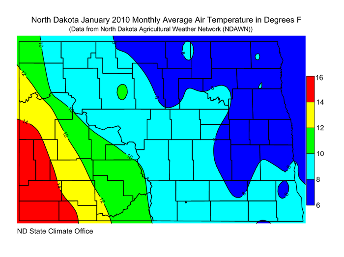 2010 North Dakota State Climate Office NDSU