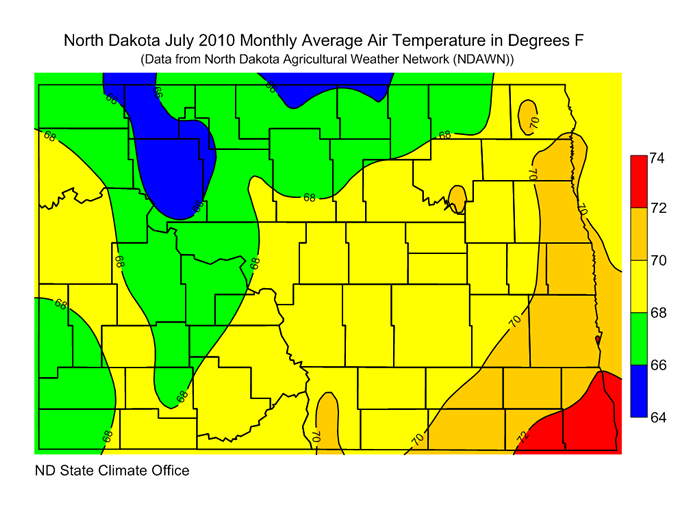 2010 North Dakota State Climate Office NDSU