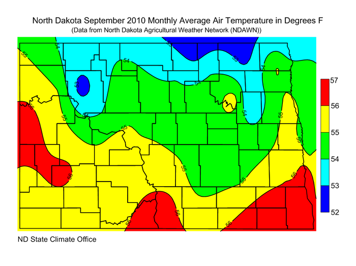 2010 North Dakota State Climate Office NDSU